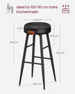 Ekho collection - Bar stool - Set of 2 - Basic Black