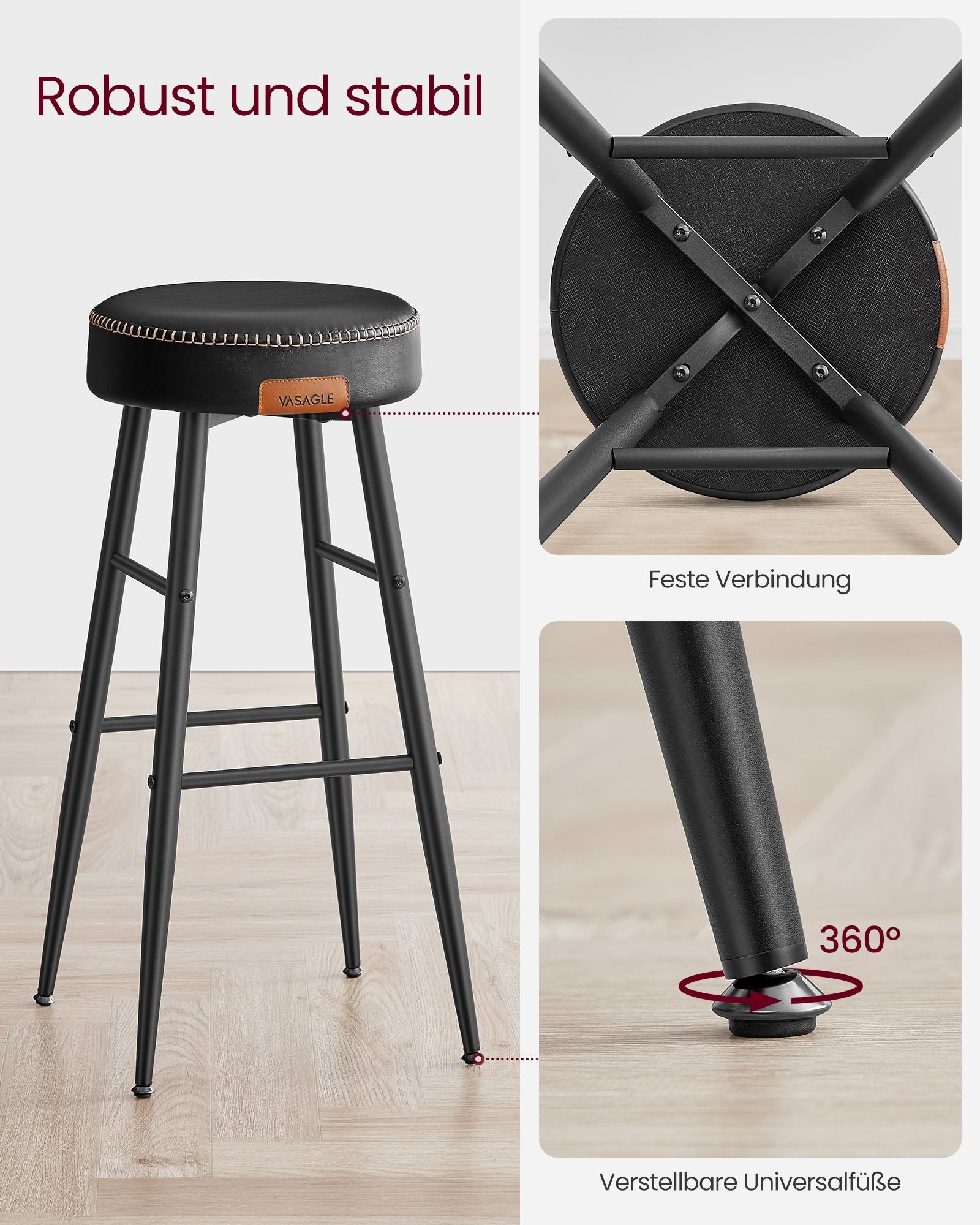 Ekho -Kollektion - Barhocker - 2 - Industriedesign - Industriedesign