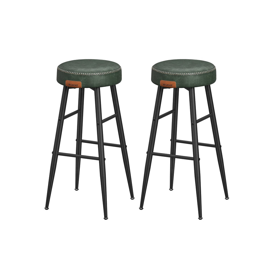 Ekho collection - Bar stool - Set of 2 - Basic Black