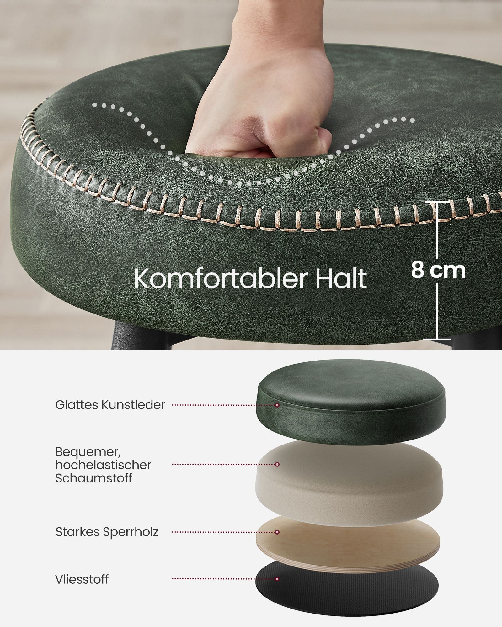 Ekho -Kollektion - Barhocker - 2 - Industriedesign - Industriedesign