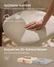 Barkruk - 2-Delige Set met Rugleuning en Houten Poten - Lichtbeige - 50 x 51,5 x 95,5 cm