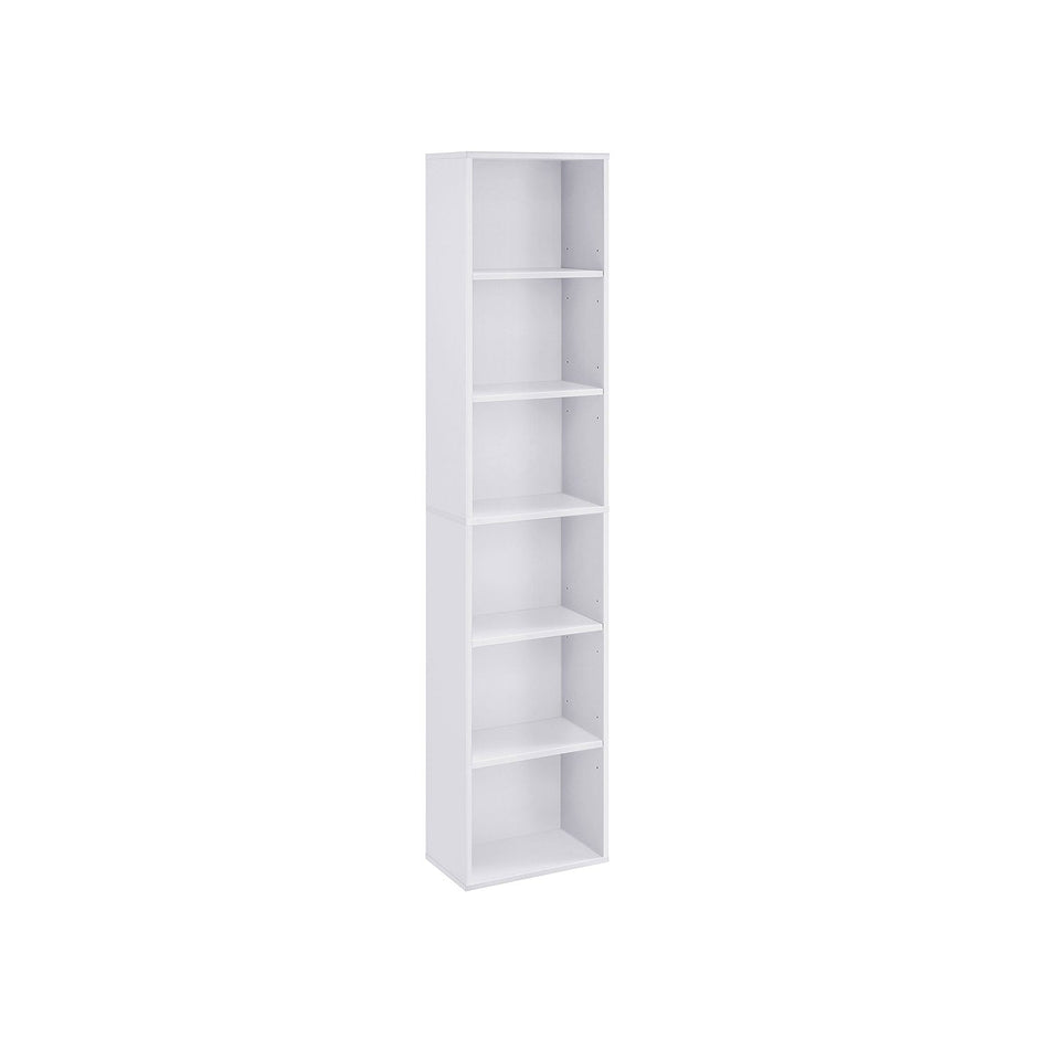 Bücherregal - Wohnzimmerschrank - Schlafzimmerschrank - Lagerschrank - Weiß