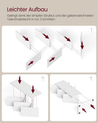 Bücherregal - Baumform - Space -unterrichtend - Wolkwit