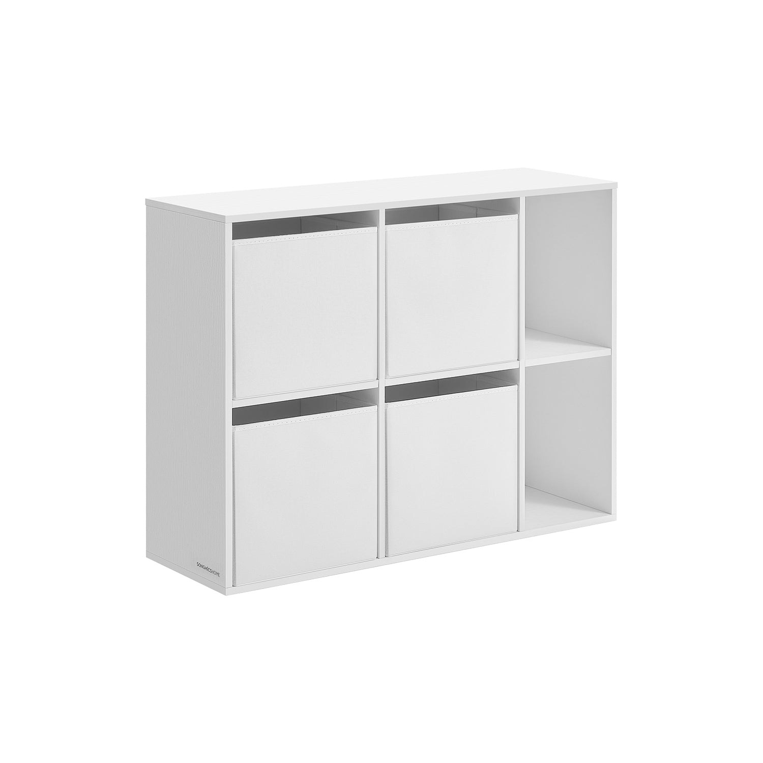 Bücherregal mit 6 Fächern 27 x 83 x 61,6 cm Schneewittchen
