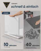 Bücherregal mit 6 Fächern 27 x 83 x 61,6 cm Schneewittchen