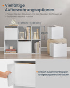 Bücherregal mit 6 Fächern 27 x 83 x 61,6 cm Schneewittchen
