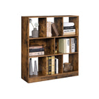 Bücherregal - Kubus Board - Lagerschrank mit offenen Fächern - Vintage Brown