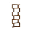 Bücherregal - 6 Level - dekorativ - weiß