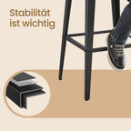 Barhocker - 2 - mit Rückenlehne