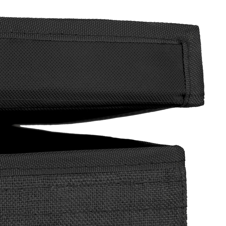 Wäschekorb - 142 l - Waschmaschine mit getrennten Themen - Schwarz