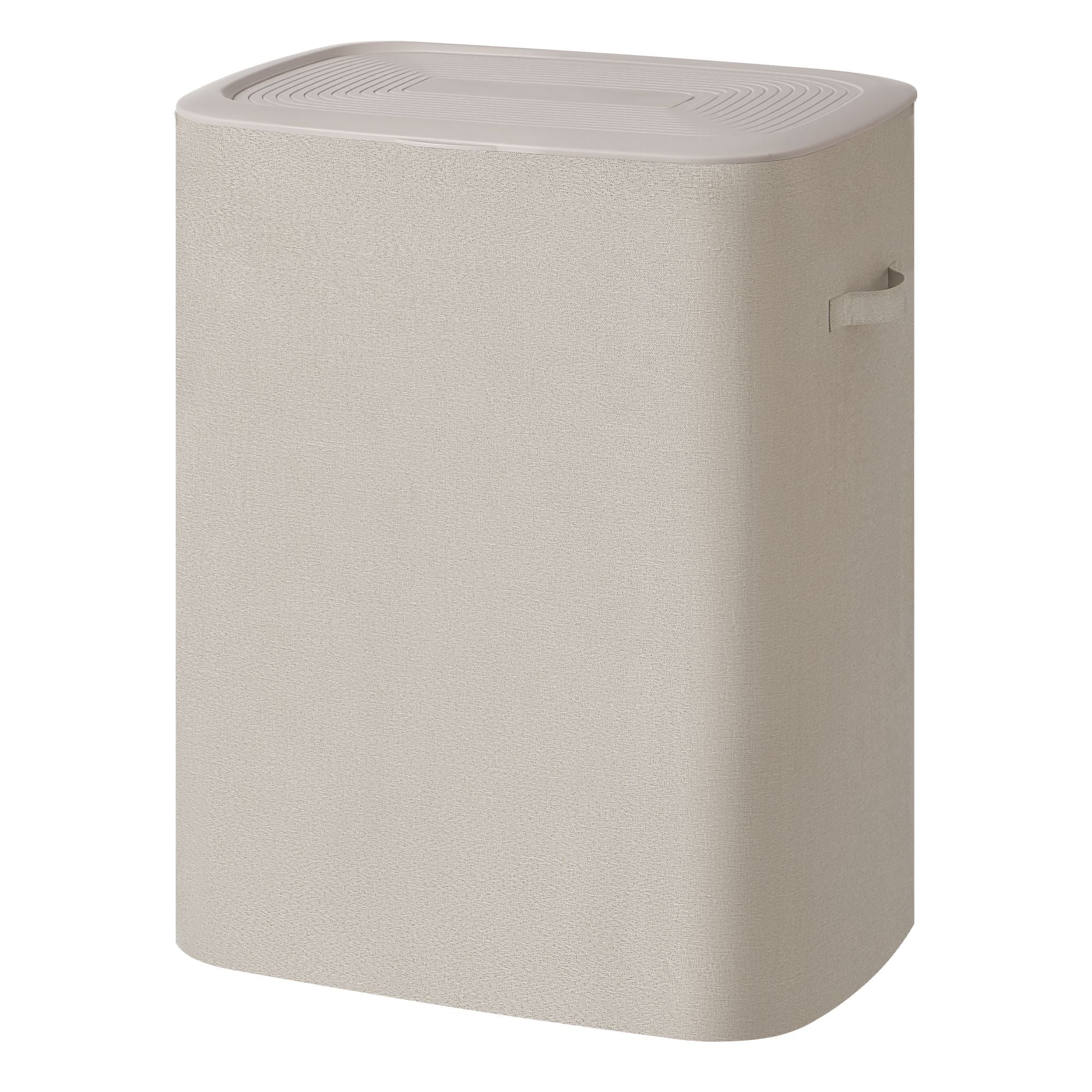 Wassorteerder met Deksel - 2 Vakken - 160 Liter - Cappuccinobeige