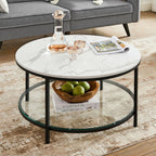 Couchtisch mit 2 Regalen für das Wohnzimmer