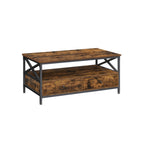 Couchtisch - Wohnzimmertisch - mit 2 Schubladen - 100 x 55 x 45 cm - braun