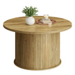 Salontafel - Rond - Naturelbruin - 80 cm d, 45 cm H
