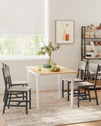 Esszimmerstühle Set von 2 Grayy gemischtem Matt Grey