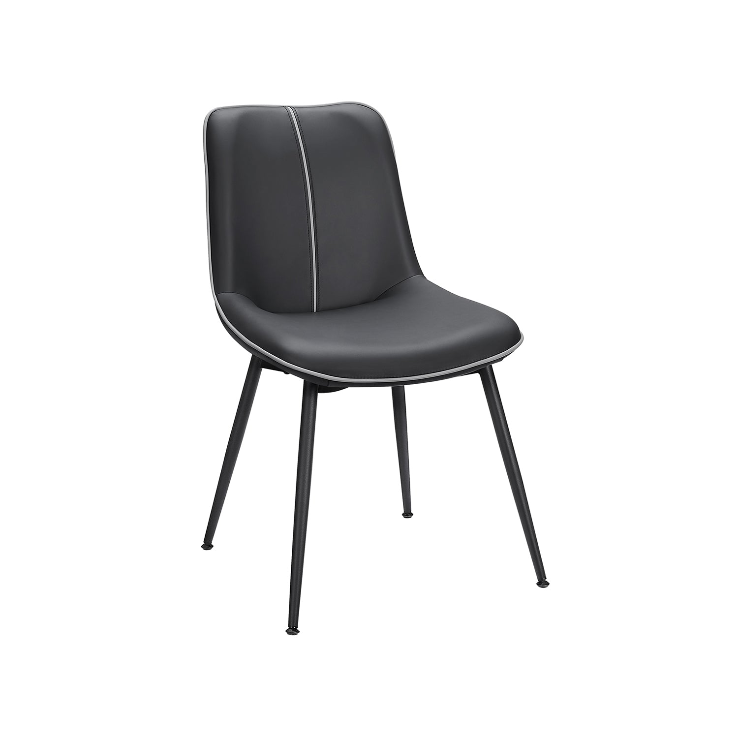 Speisesaalstuhl - mit Tintenschwarz -Rückenlehne