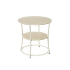 Beistelltisch mit 2 Regalen und Stahlrahmen