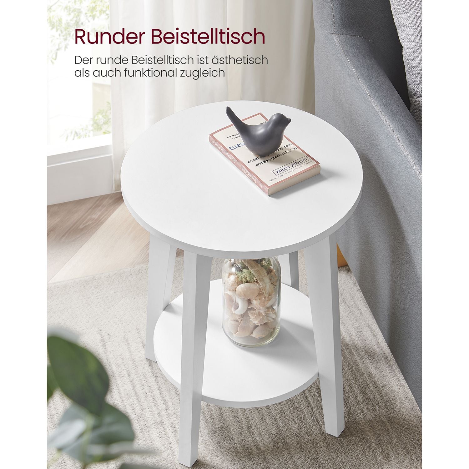Seitentisch - mit Planke