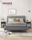 Nachtkastje - Set van 2 - Met Lade en Plank - Industrieel Design - Ebbenzwart