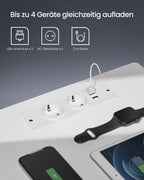 Nachttisch mit LED -Beleuchtung moderner Wolkwit