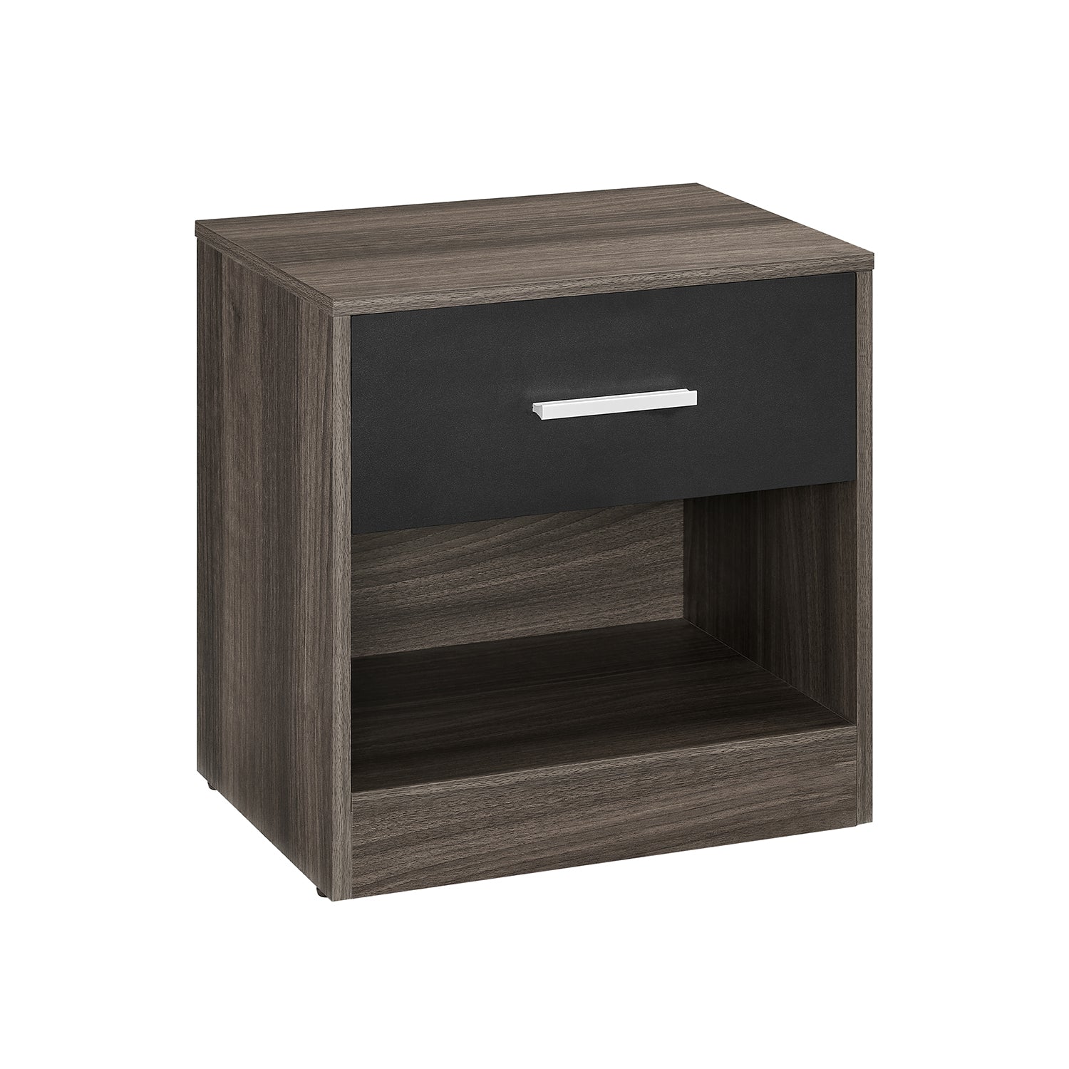 Seitentisch mit Schubladen-Schlafzimmer-Chestnut-Ink Zwart