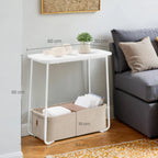 Quadratischer Beistelltisch, kleiner Tisch, kleiner Couchtisch