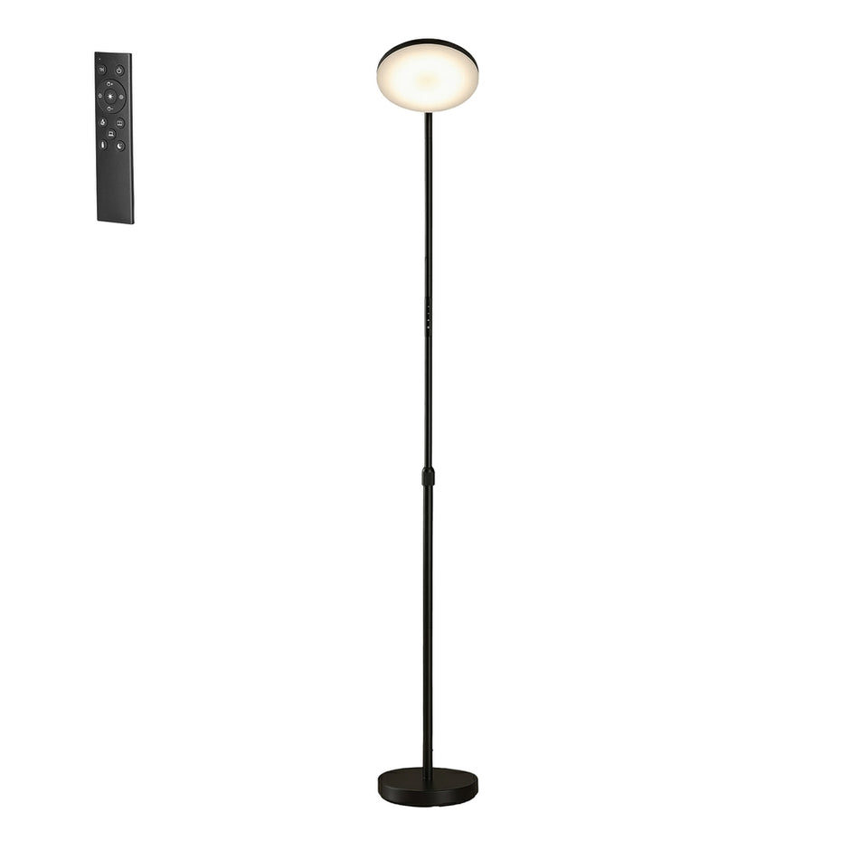 Nachtkastje - Met Stopcontact en USB - 2 Schuifladen - Zwart - 30 x 40,1 x 50,2 cm