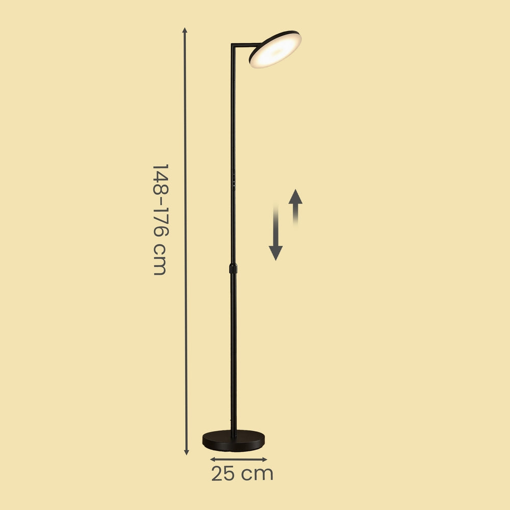 Nachtkastje - Met Stopcontact en USB - 2 Schuifladen - Zwart - 30 x 40,1 x 50,2 cm