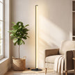 Vloerlamp - LED - Dimbaar - Zwart - 18 x 139,4 cm