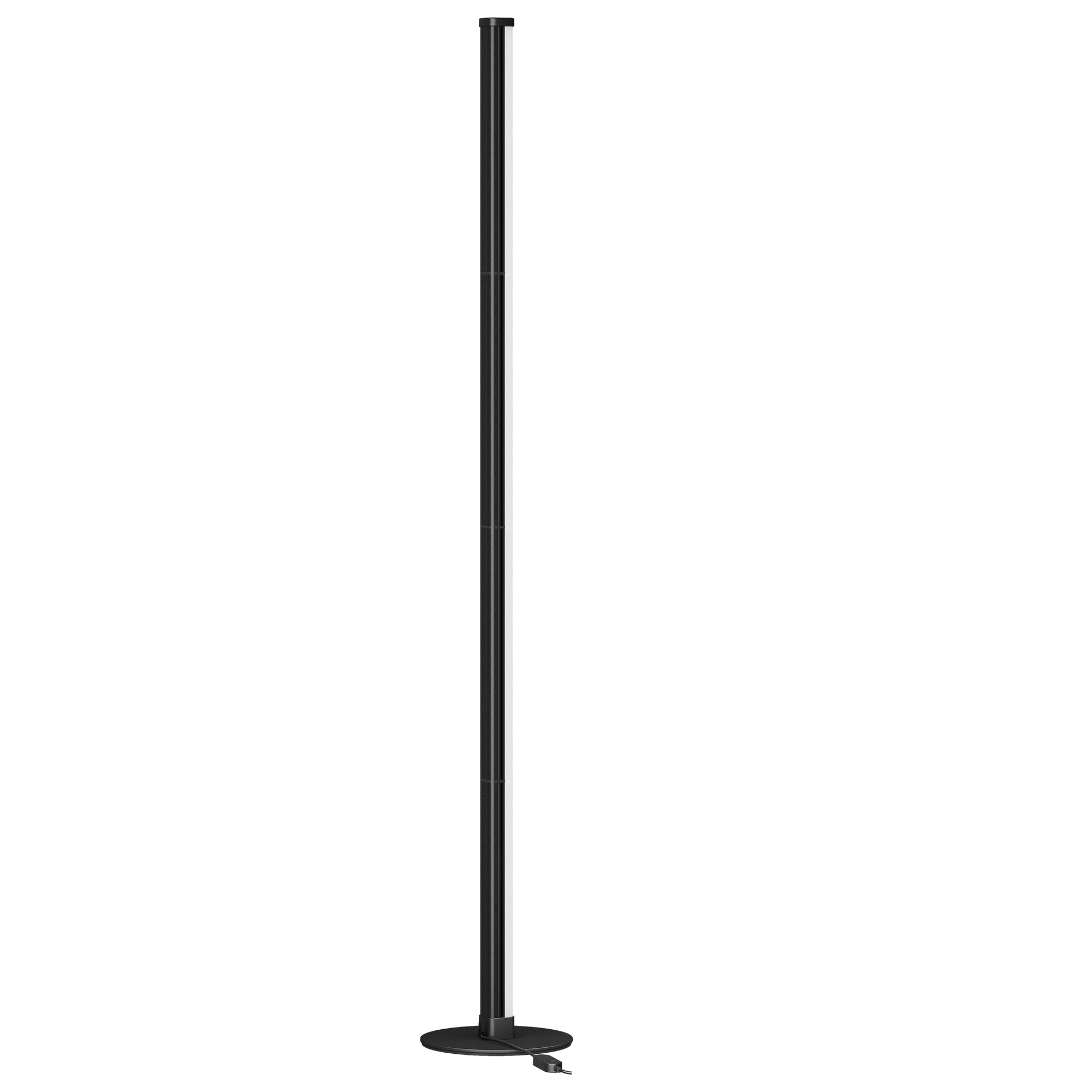Vloerlamp - RGB LED met App-bediening en Muzieksync - Zwart - 18 x 139,4 cm