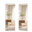 Passpiegel - Van Gehard Glas - Matwit - 120 x 40 x 1,3 cm