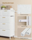 Ladekast – 9 Stoffen Lades – Metalen Frame en Houten Blad – Inktzwart en Ebbenhoutzwart