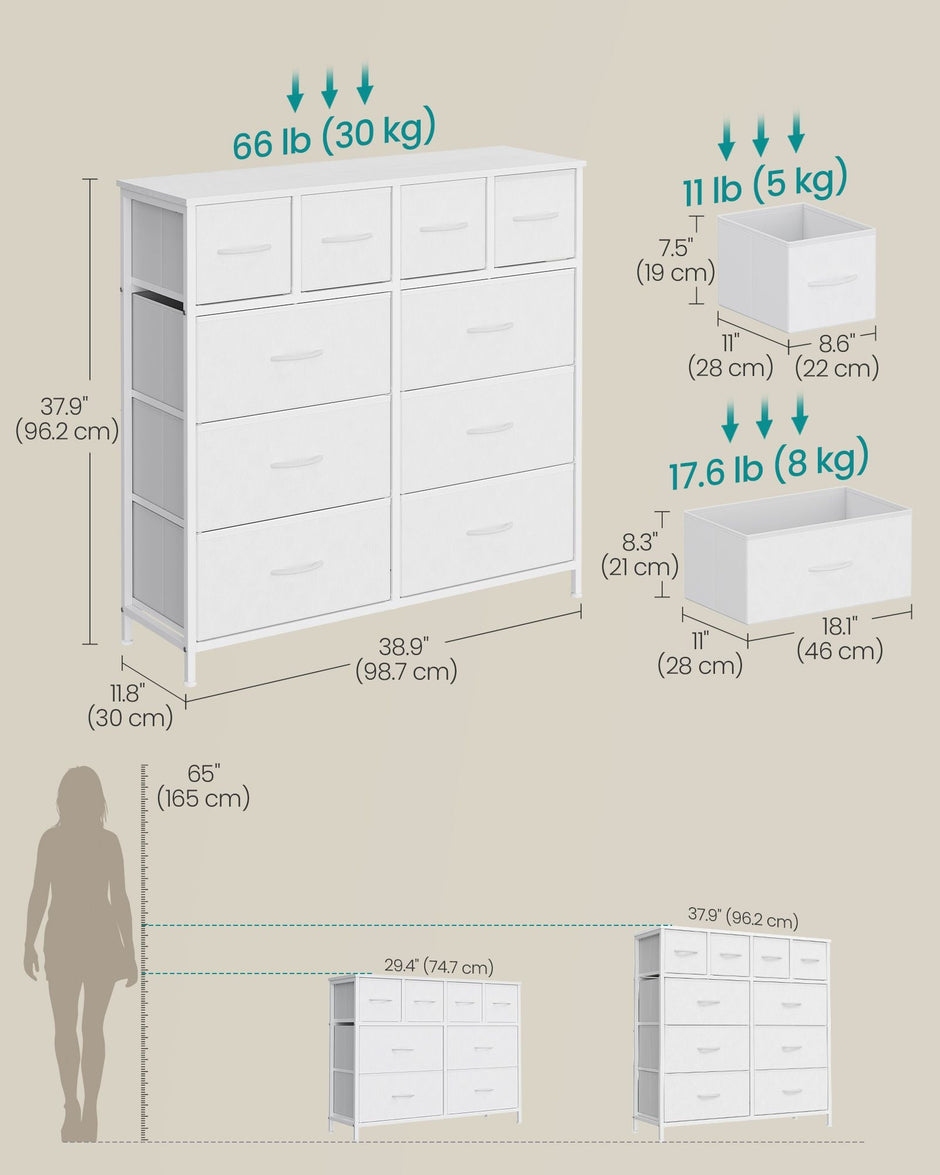 Storage Cabinet - With Doors and Adjustable Shelves