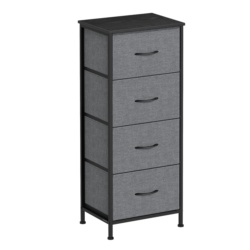 Kledingrek - Met Ophangstang en Legplanken - Zwart - 40 x