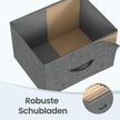Commode - 9 Stoffen Laden - Kledingkast - Grijs