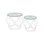 Wohnzimmertisch - 2 - modern - Leigrijs & Ink -Zwart