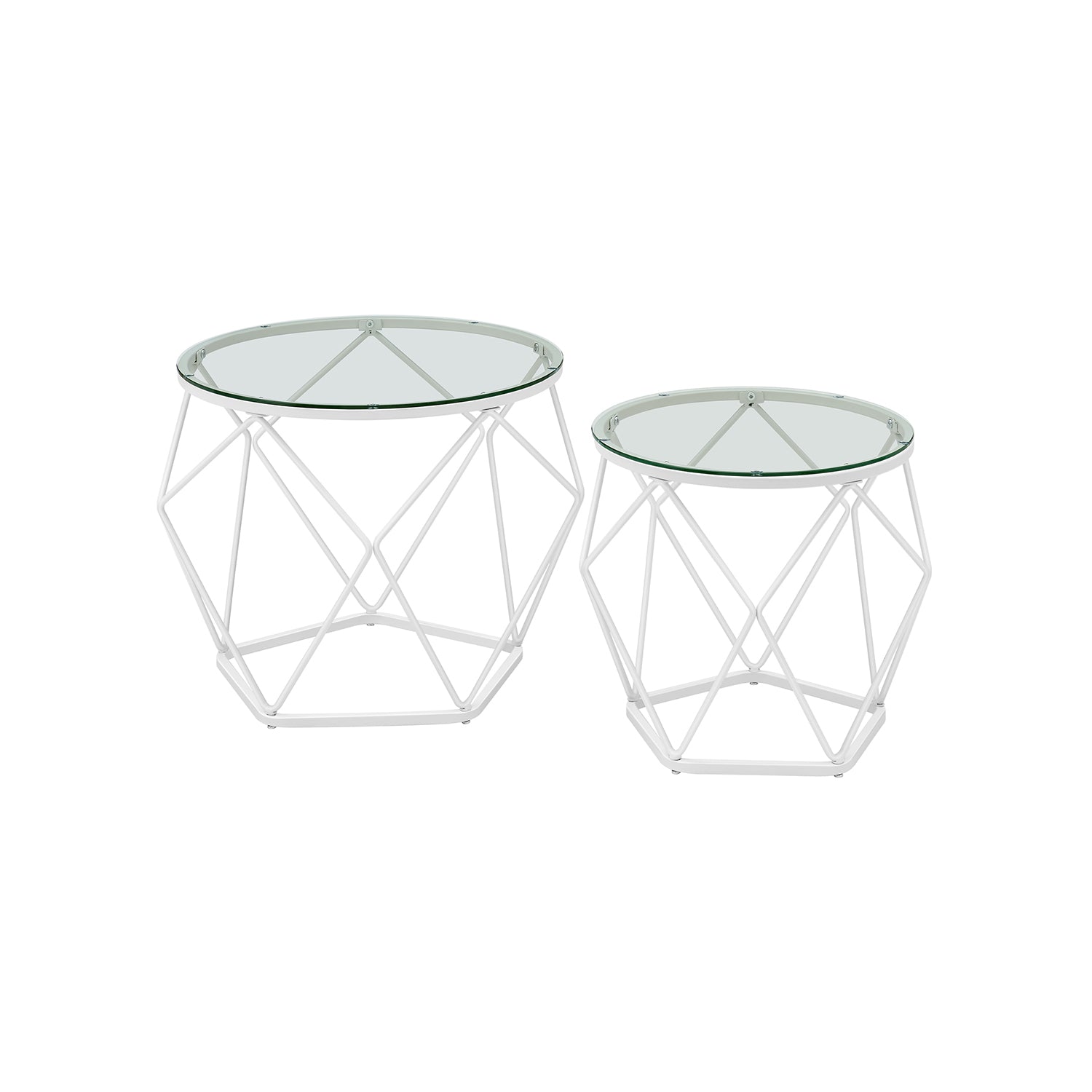 Wohnzimmertisch - 2 - modern - Leigrijs & Ink -Zwart