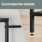 4-layeres Regal aus temperiertem Glas Badezimmerregal-Badezimmerregal