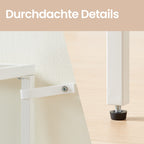 4-layeres Regal aus temperiertem Glas Badezimmerregal-Badezimmerregal
