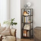 5-layer-Glasregal, Bücherregal, Aufbewahrungsbrett