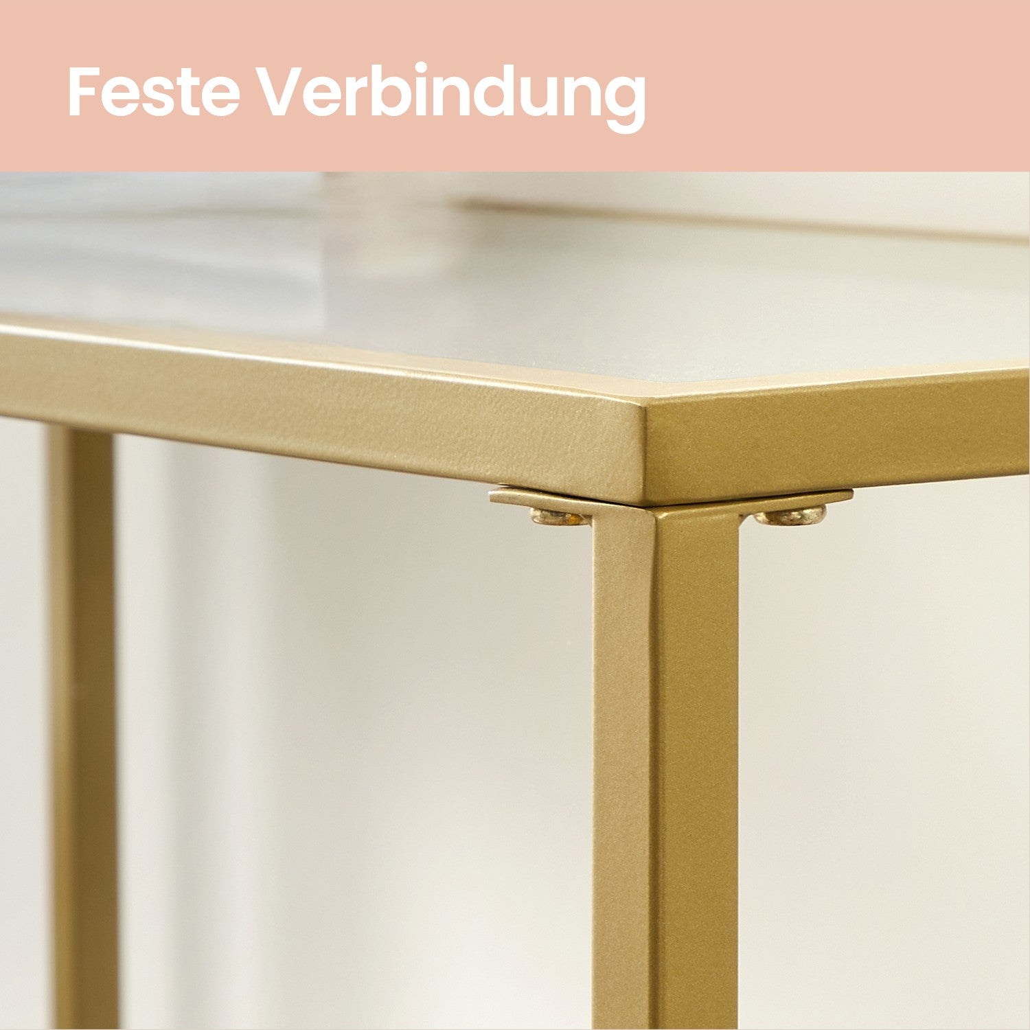 Schwanzglas Beistelltisch, Konsoletentisch, Couchtisch