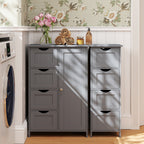 Badezimmerschrank - Schmaler Seitenschrank für Badezimmer, modernes Design
