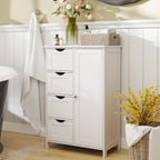 Badezimmerschrank - Schmaler Seitenschrank für Badezimmer, modernes Design