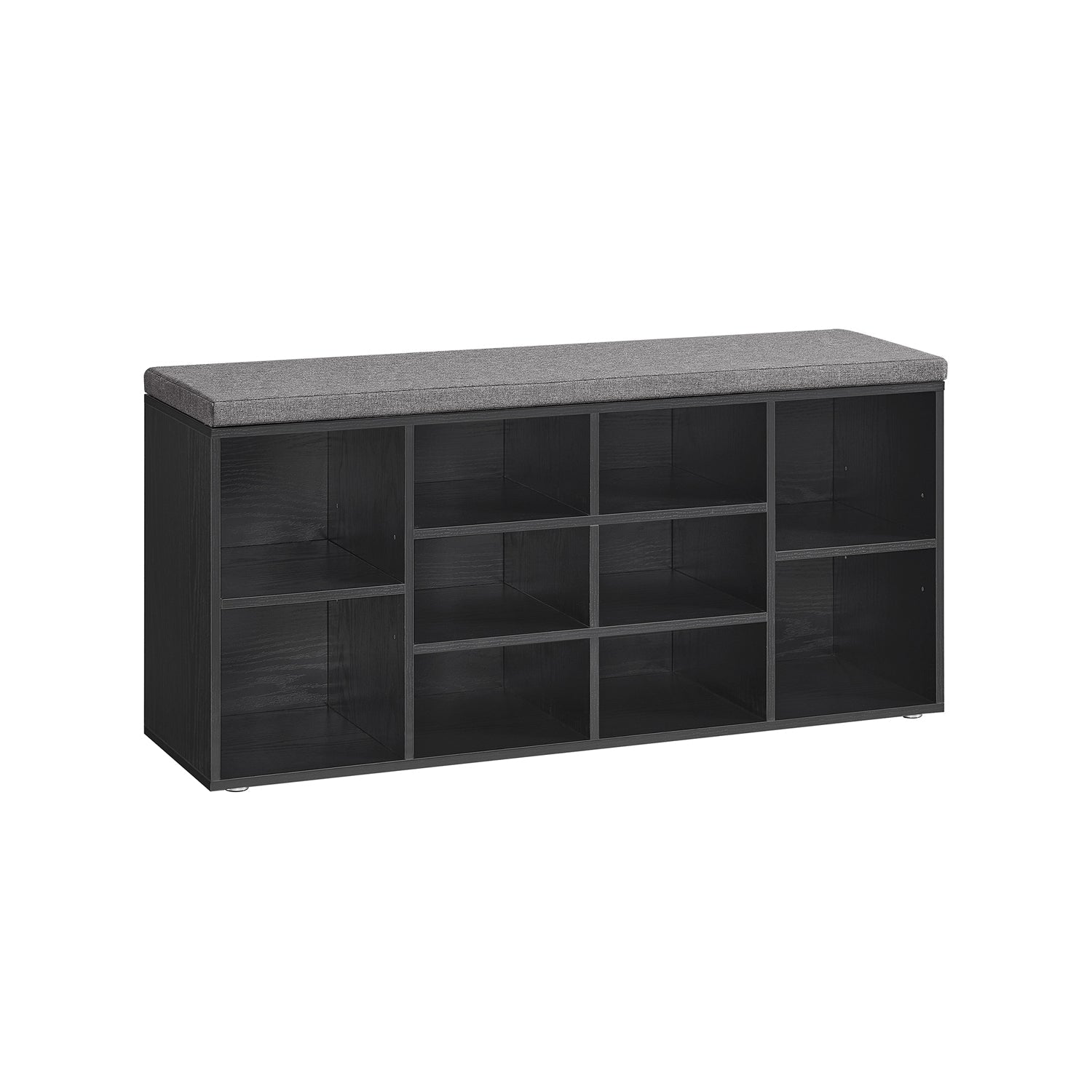 Schuhregal mit Sitzgelegenheiten - 30 × 104 × 48 cm - Camelbruin