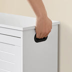 Schuhschrank - mit Sofa und Kapuze - Lagerschrank - Weiß