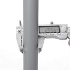 Kleiderregal an Rädern - Doppelstange - Ausziehbar - max. Belastungskapazität 70 kg - schwarz