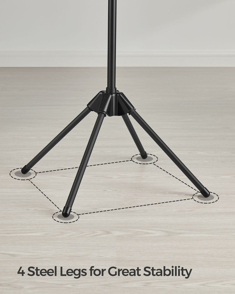 DRABLEK - mit 3 rotierenden Armen und 4 Beinen - schwarz