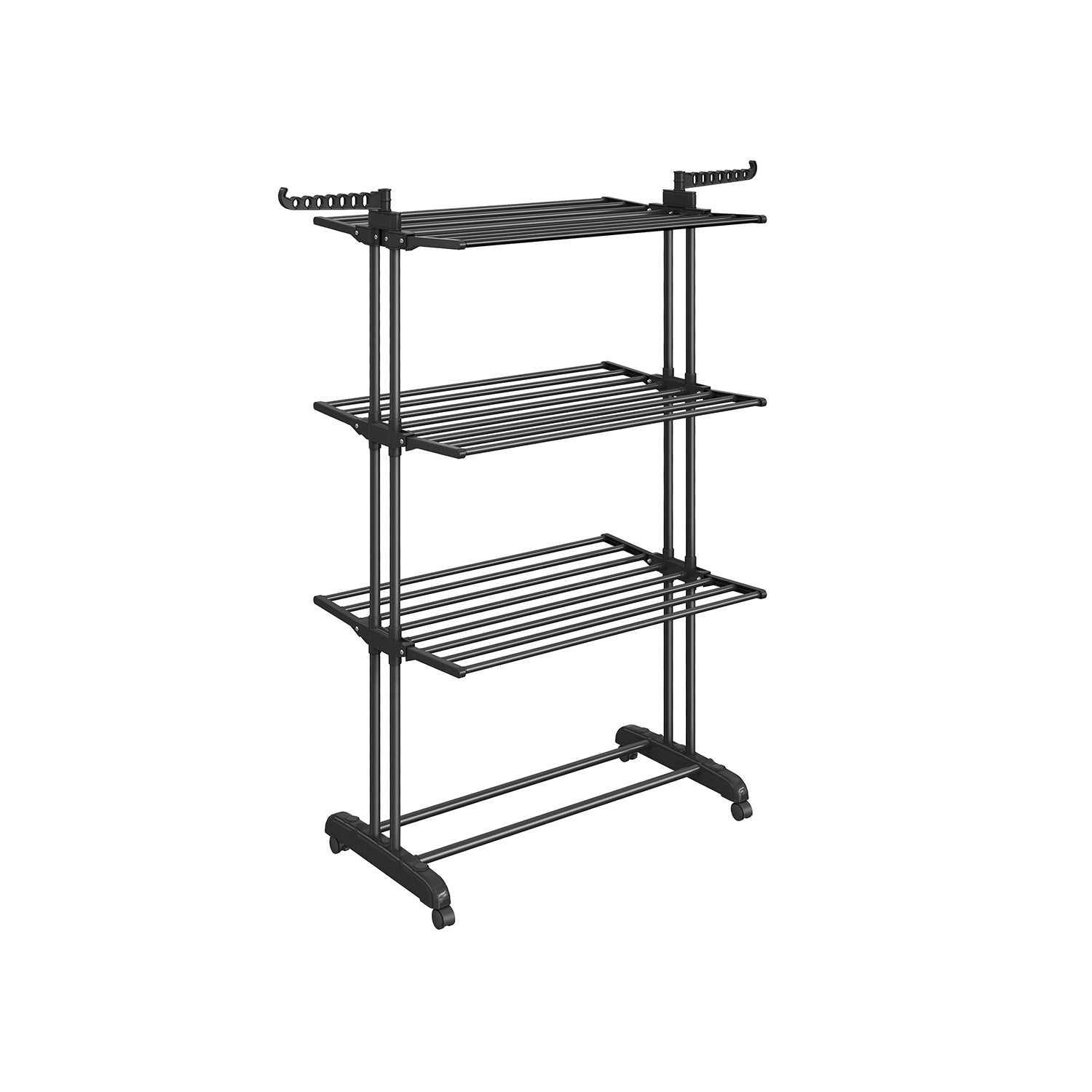 Wagemut Rack - 4 Level - faltbare Flügel - graue Räder