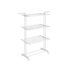 Wagemut Rack - 4 Level - faltbare Flügel - graue Räder