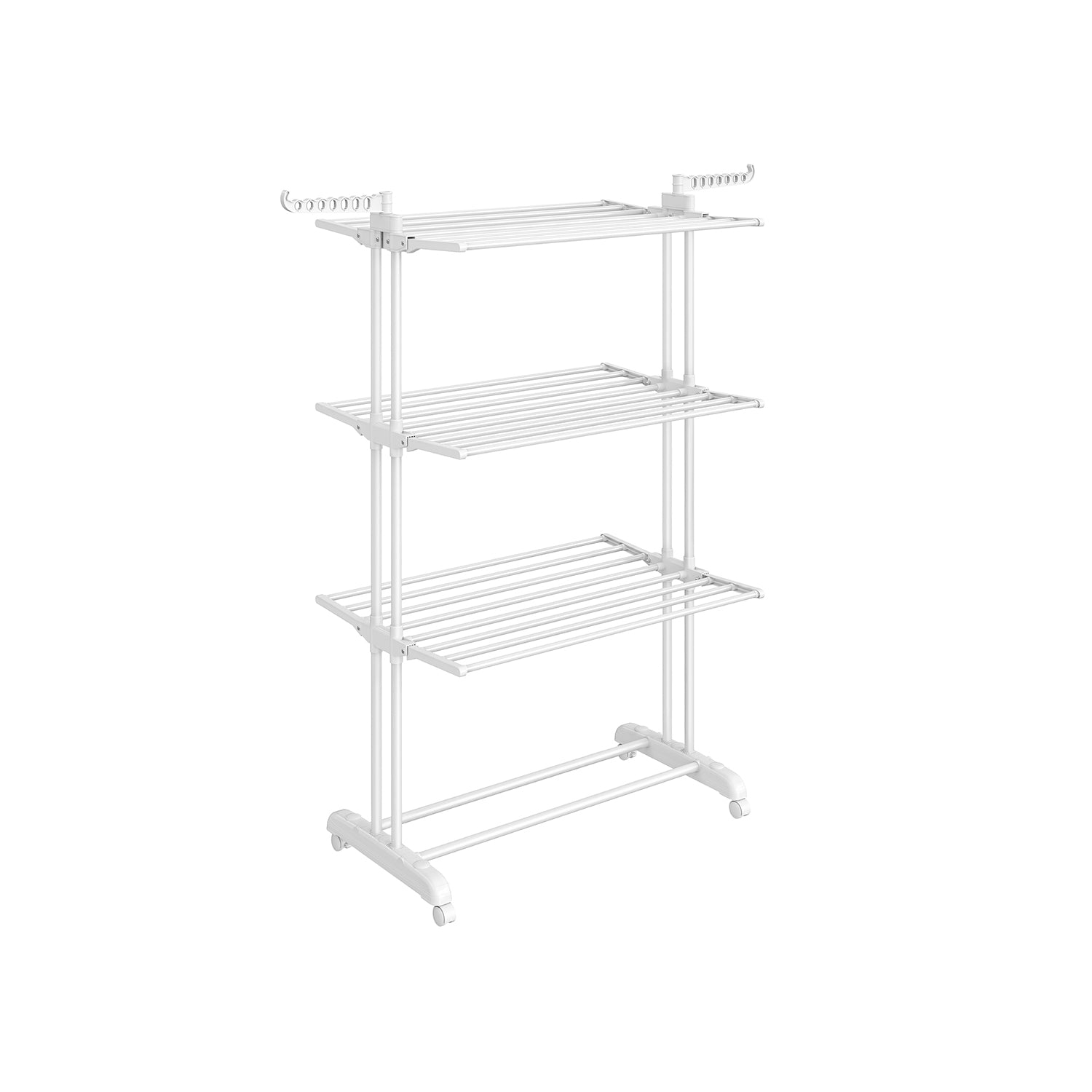 Wagemut Rack - 4 Level - faltbare Flügel - graue Räder